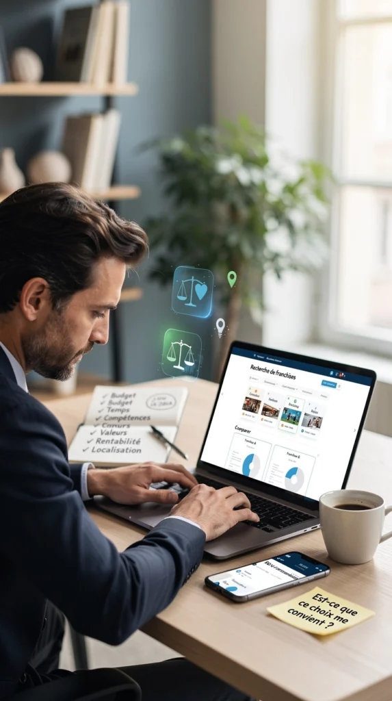 franchise directement en ligne